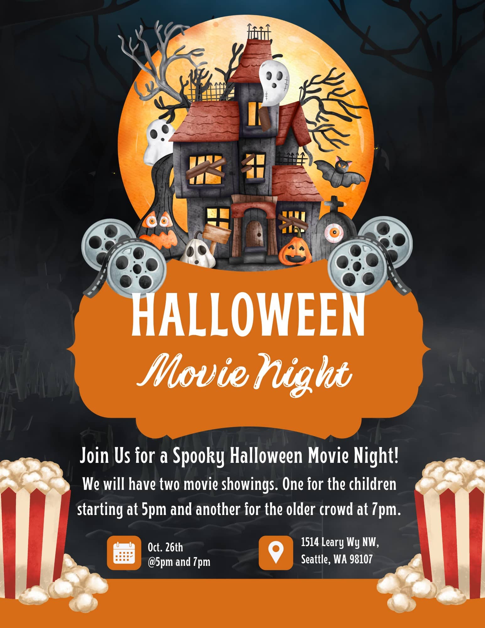 HALLOWEEN MOVIE NIGHT